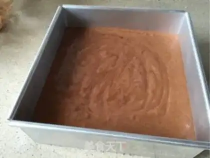 Make Chocolate sponge cake step 14