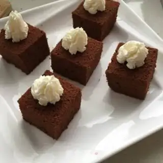 Make Chocolate sponge cake step 18