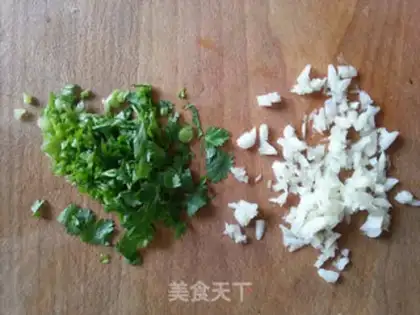Make Pickle spinach step 1