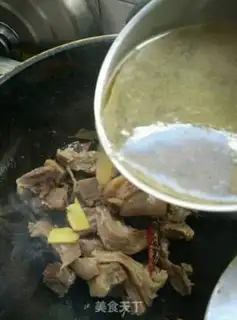 Make Red beef noodles step 12