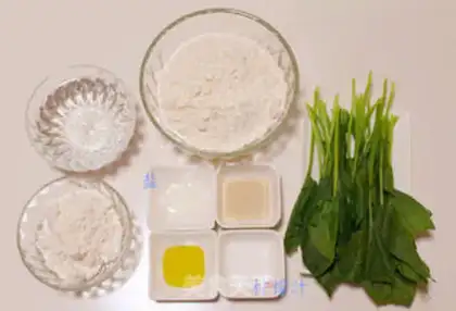 Make The spinach stick step 0