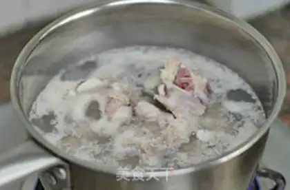 Make Weed-dry corn soup step 3