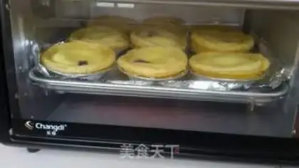 Make Souffle and egg tarts step 5