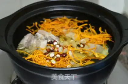 Make Weed-dry corn soup step 5