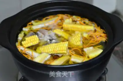Make Weed-dry corn soup step 6
