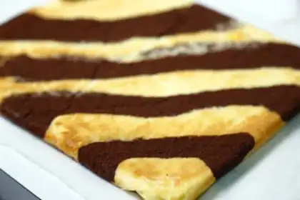 Make Double Cake Roll step 9