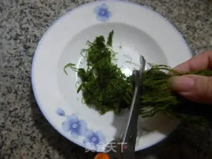 Make Teeth fried eggs step 1