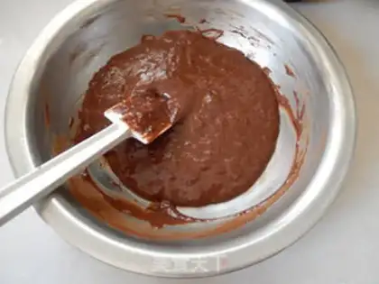 Make Chocolate naked cake step 5