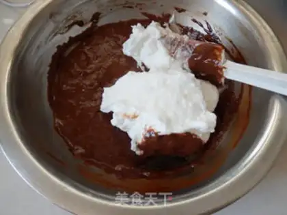 Make Chocolate naked cake step 7