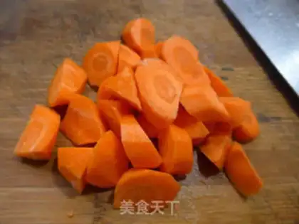 Make Carrot oatmeal step 1