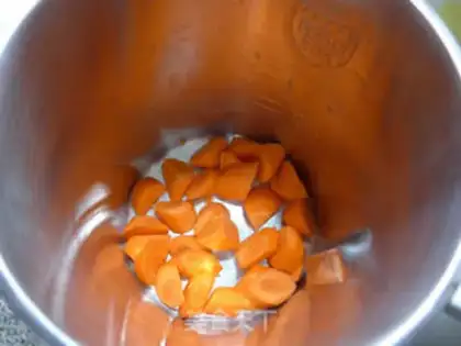 Make Carrot oatmeal step 2
