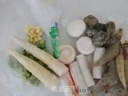 Make Seafood step 0