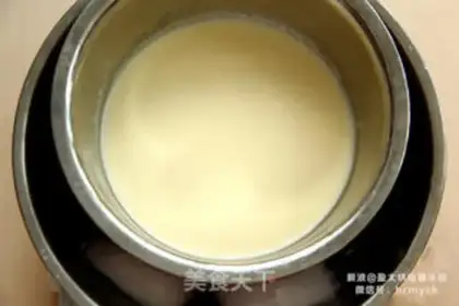 Make Cherry cheese cream step 3