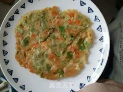 Make Vegetable eggcake step 10