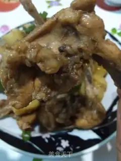 Make Potato stew chicken bones step 8