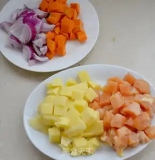 Make Curry chicken step 0