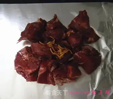 Make Honey sauce and roast meat step 2