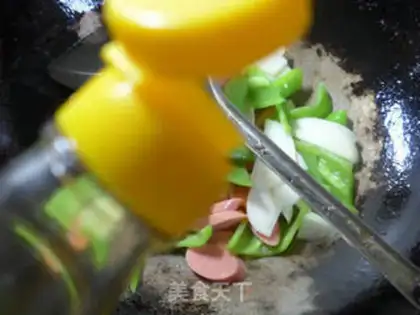 Make Pyramid ham intestines step 7