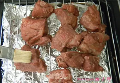 Make Honey sauce and roast meat step 5