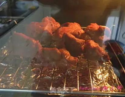 Make Honey sauce and roast meat step 6