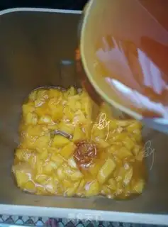 Make Homemade mango sauce step 2