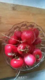 Make A sweet, sweet, radish step 0