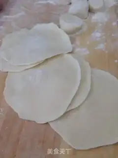 Make Three fresh dumplings step 8