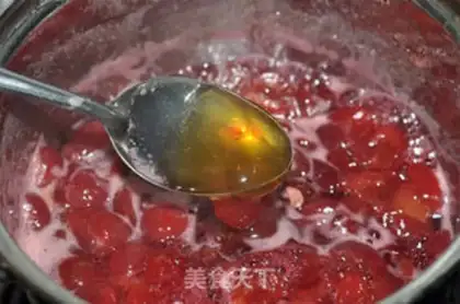 Make Cherry jam step 5