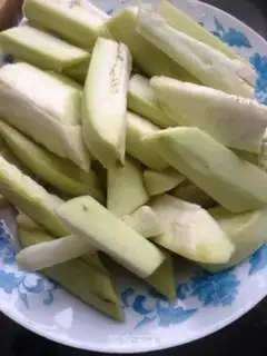 Make Dry eggplant step 2