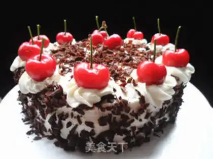 Make Black forest cake step 14
