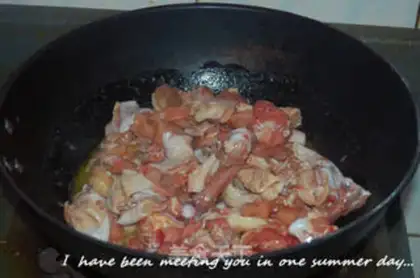 Make Curry chicken step 2