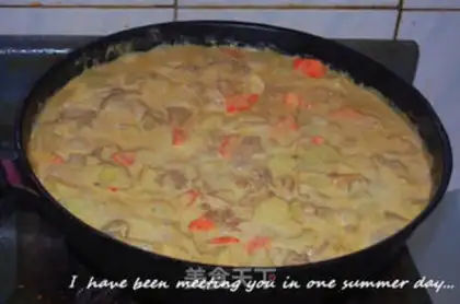 Make Curry chicken step 6