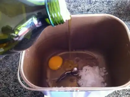 Make Olive oat bread step 0