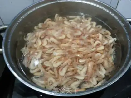 Make Egg shrimp step 1