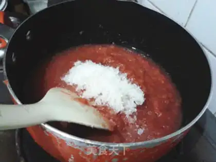 Make A mountain cake step 4