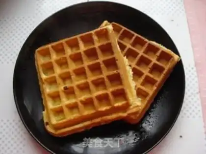 Make Strawberry milk waffles step 7