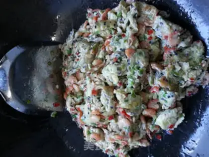 Make Egg shrimp step 13