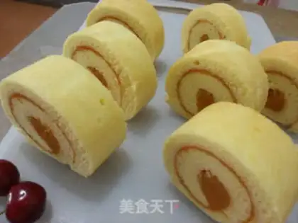 Make Pumpkin roll step 21