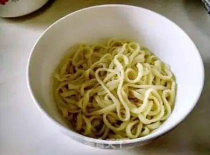Make Old Beijing noodles step 6