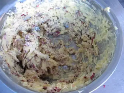 Make Rose cookies step 5