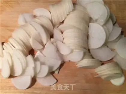 Make The radish step 0