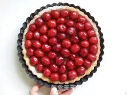 Make Sweet cherry pie step 11