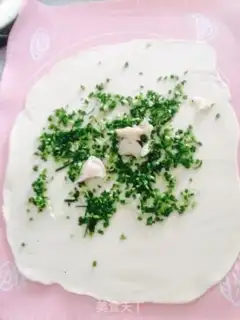 Make Onion cake step 1