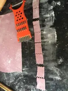 Make Potato butterflies step 3