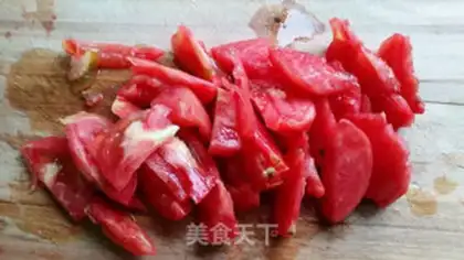 Make Tomato egg noodles step 2