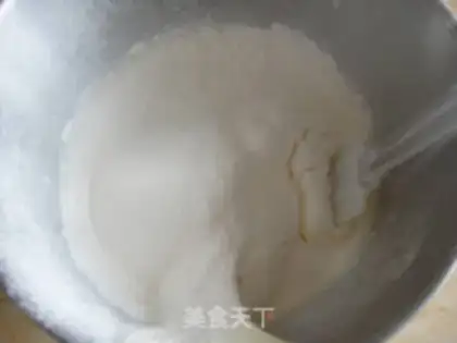 Make Peach banana muffins step 3
