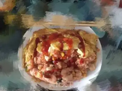 Make Tomato omelet step 6