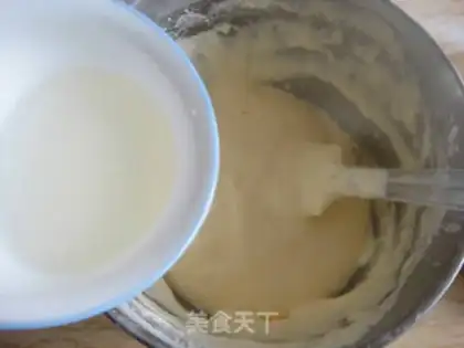 Make Peach banana muffins step 4