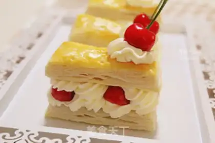 Make Cherry lasagna step 9