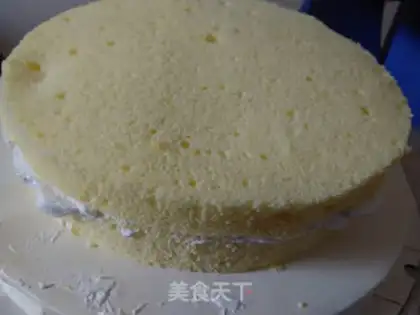 Make Chocolate roller cake step 5